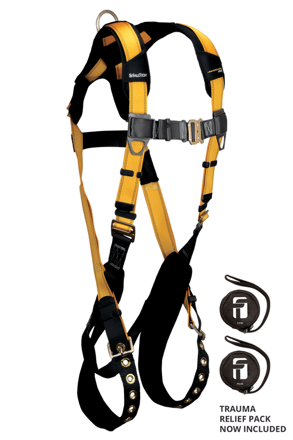 FallTech 7021 Journeyman Flex 1D Standard Non-Belted Steel Harness