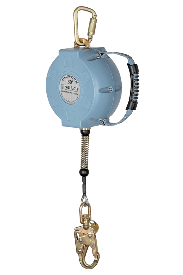 FallTech C727650 Contractor 50' Cable SRL | CSA Z259.2.2 Class 1