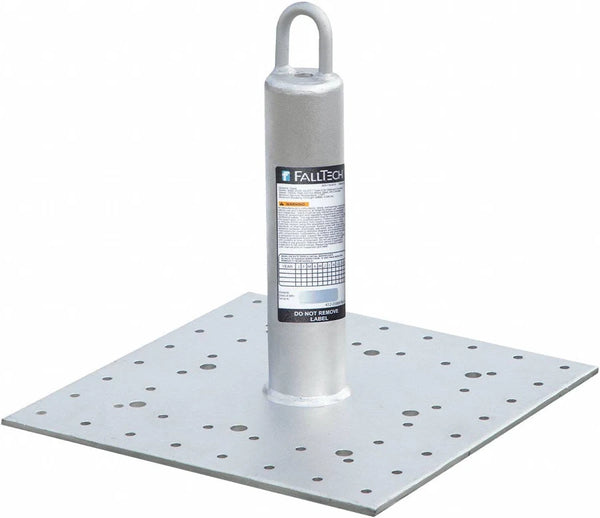 FallTech 78012WCSWE 12" Post Anchor, Welded Eye | ANSI Z359.18