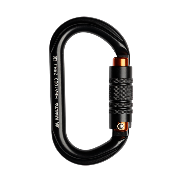 Malta Dynamics HEA1003 Aluminum Self-Locking Carabiner - Canadian Hunting Safety