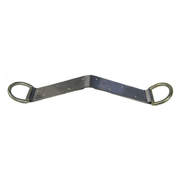 Permanent Roof Anchor with Dual D-Rings — Stainless Steel | Canada Stock