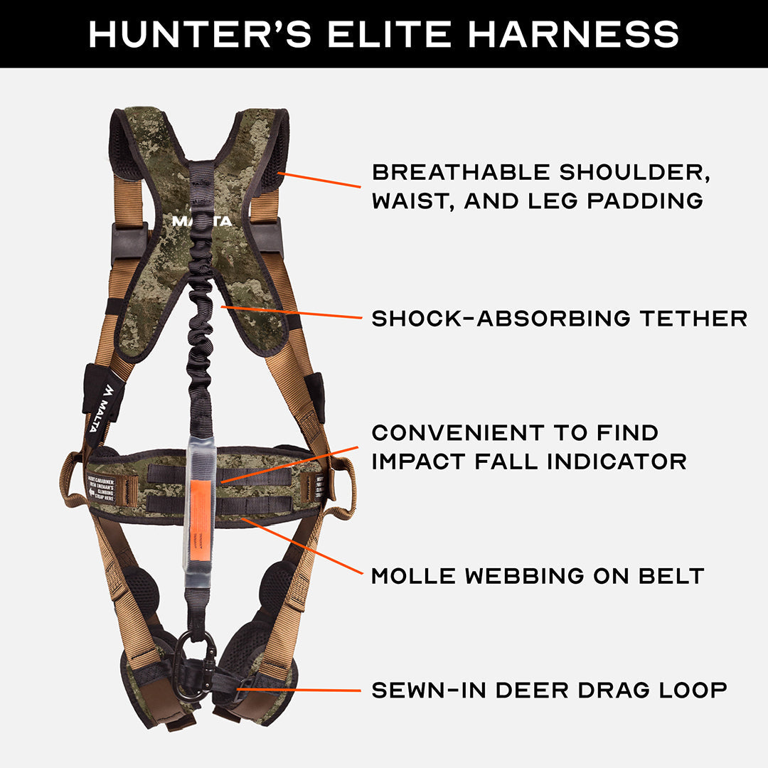 Malta Dynamics HE1200 Hunter's Elite Harness Kit - View 5