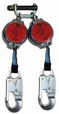 Safety Direct dual web self-retracting device 100% tie-off PFL