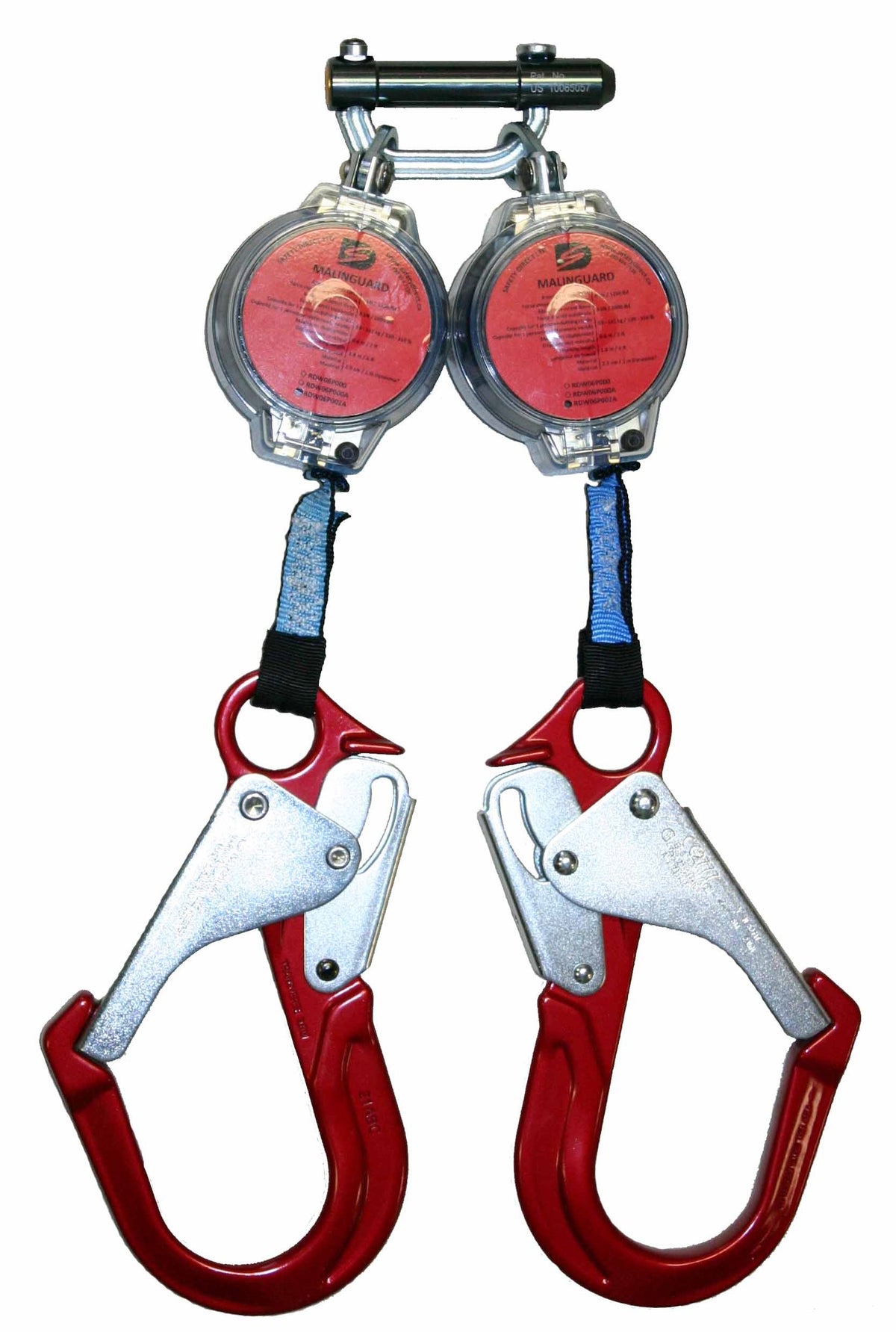 Safety Direct dual web self-retracting device, with aluminum scaffold hooks (RDW06P002AY)
