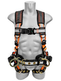 Frontline 100RCTB Combat™ Reflective Construction Full Body Harness with Tongue Buckle Legs & Trauma Straps | High Visibility | Canada