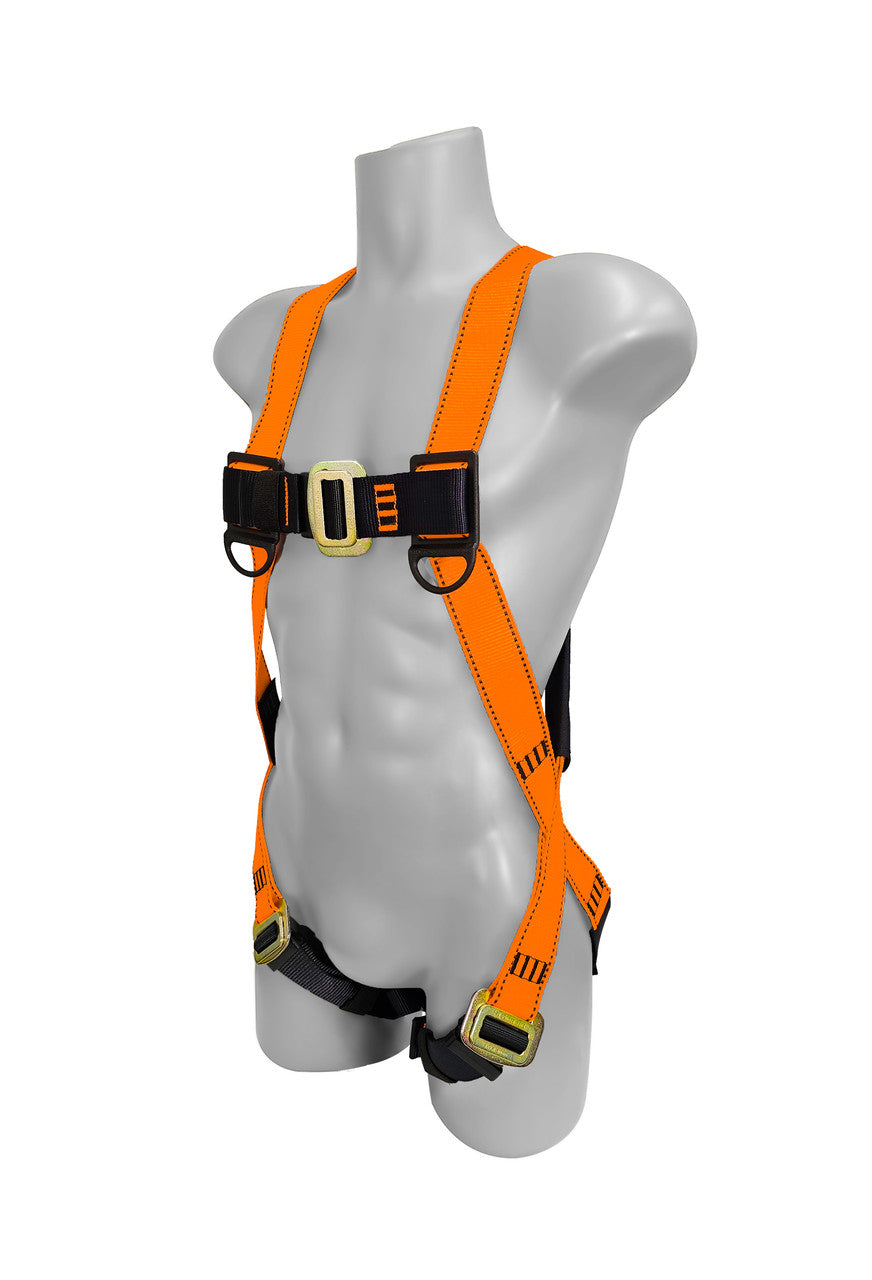 Frontline 100VMB Combat economy vest-style harness, front perspective view
