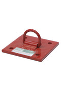 CRA D-Plate Forged D-Ring Anchor Red Powder Coating