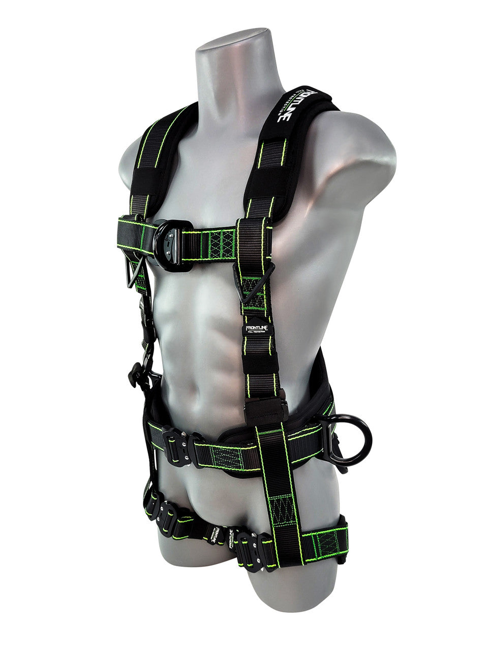 Frontline 200RE Elite Lite climbing rescue harness, right side view