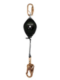 Frontline RPW web single-leg SRL with steel snap hook, front view