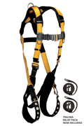 FallTech 7021 Journeyman Flex 1D Standard Non-Belted Steel Harness