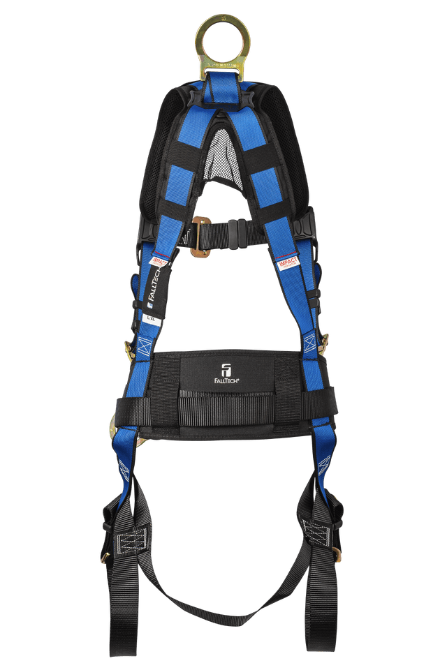 FallTech 7073B Contractor Plus 3D Construction Belted Harness