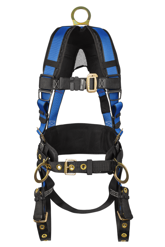 FallTech 7073B Contractor Plus 3D Construction Belted Harness