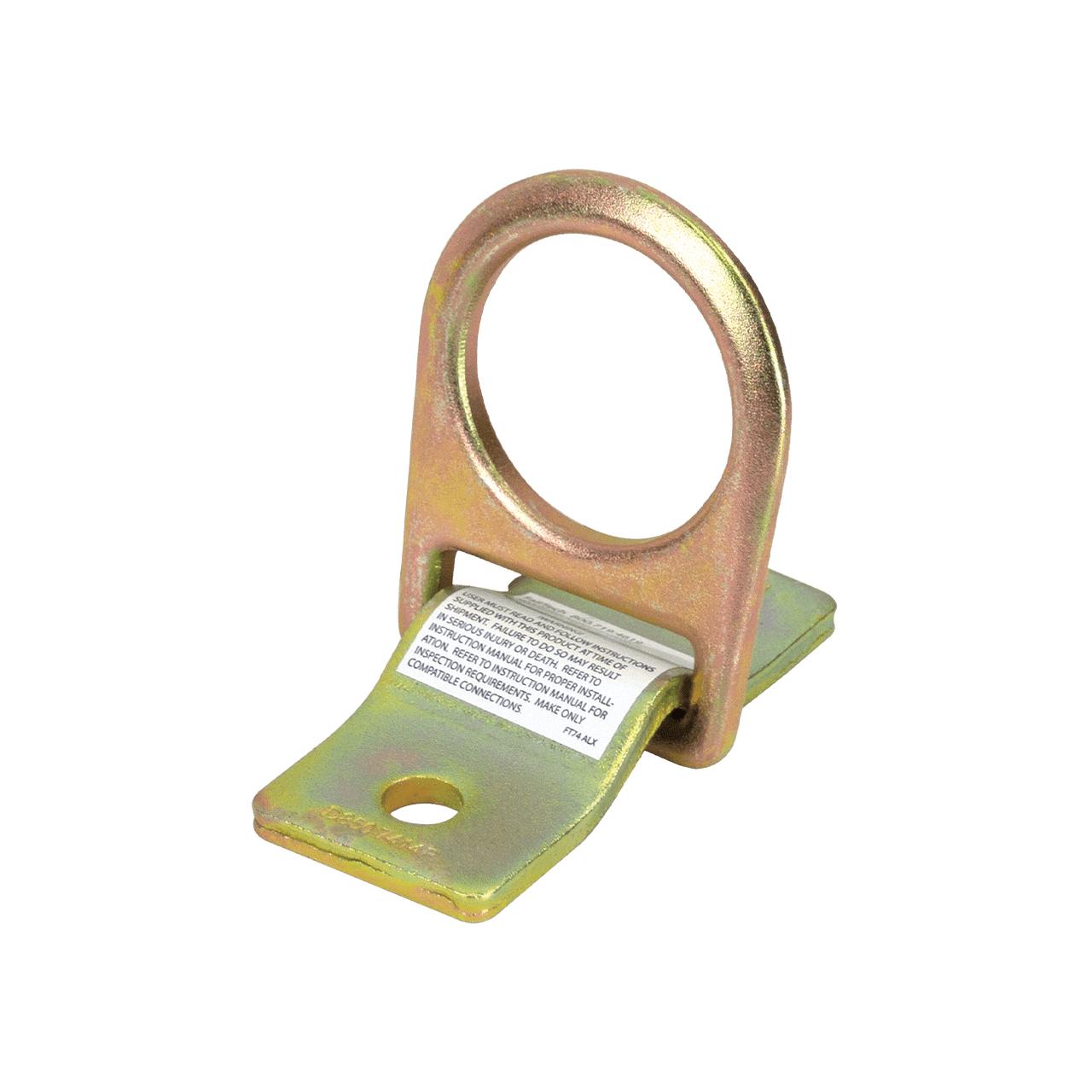 FallTech 7414 Bolt-On D-Ring Anchor with Installation Plate | ANSI Z359.18