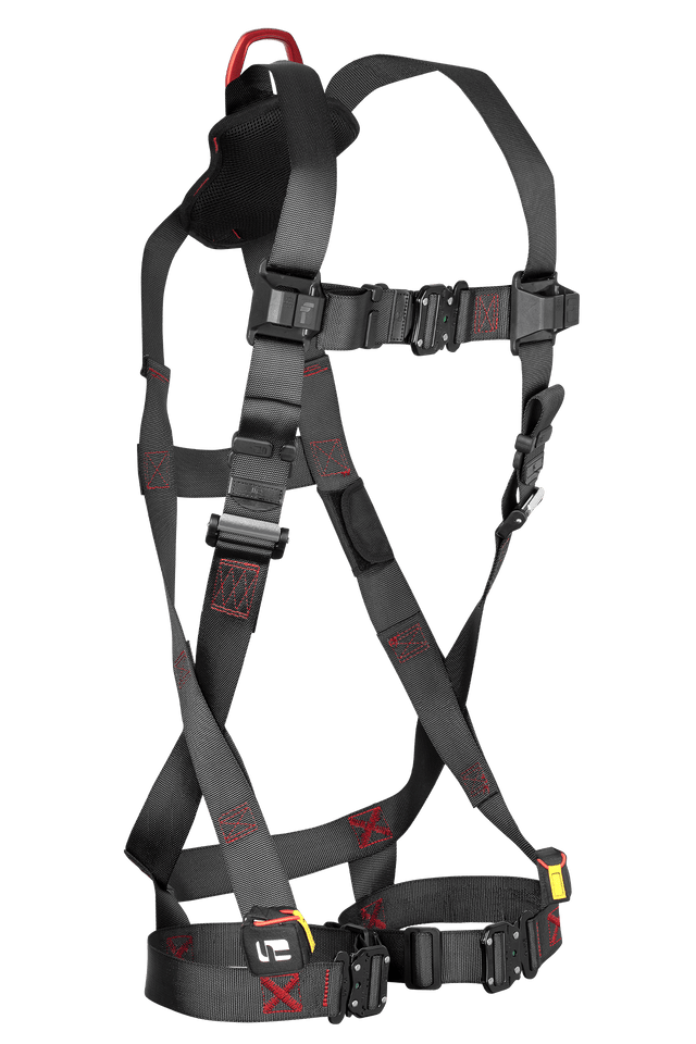FallTech 8141 FT-Iron 1D Harness, Quick Connect | CSA Z259.10