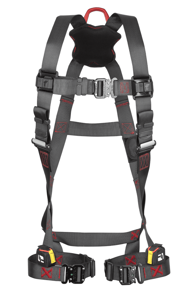 FallTech 8141 FT-Iron 1D Harness, Quick Connect | CSA Z259.10
