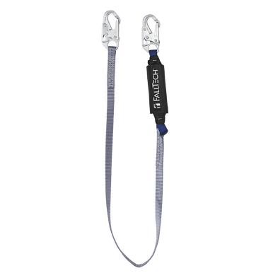 FallTech C8256 6' Single Leg Shock-Absorbing Lanyard | CSA Z259.11