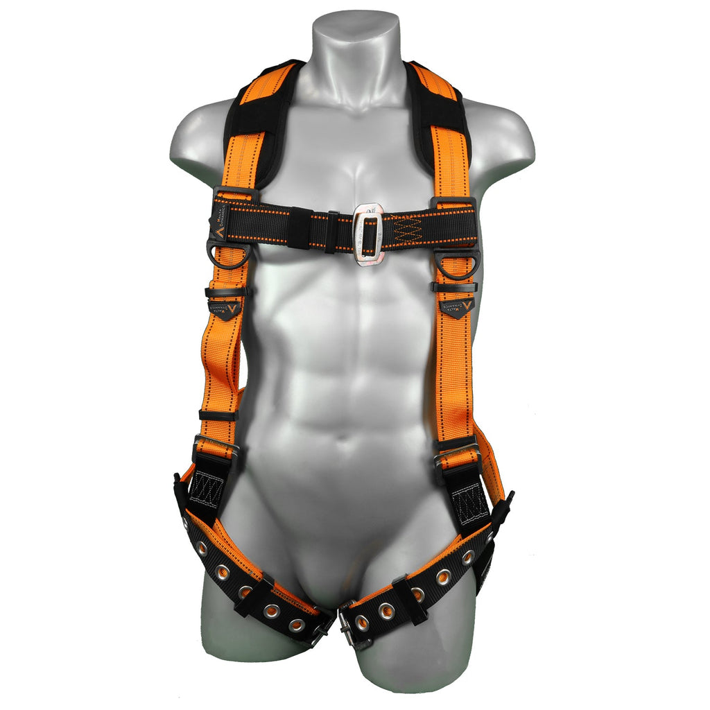 Malta Dynamics B2002-X Warthog T&B harness with X-Pad, front view