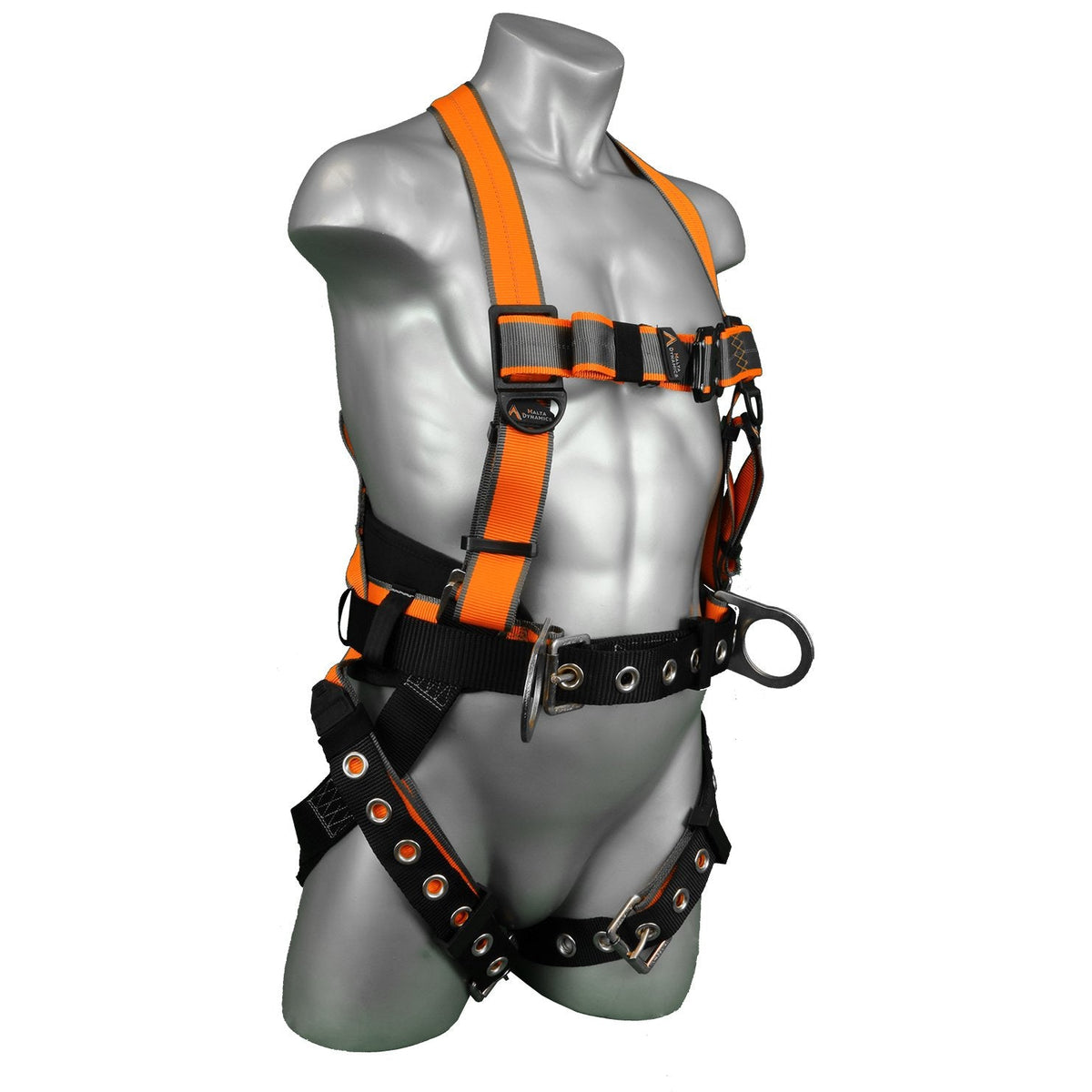 Malta Dynamics B2102 Warthog MAXX Belted harness, side view with belt