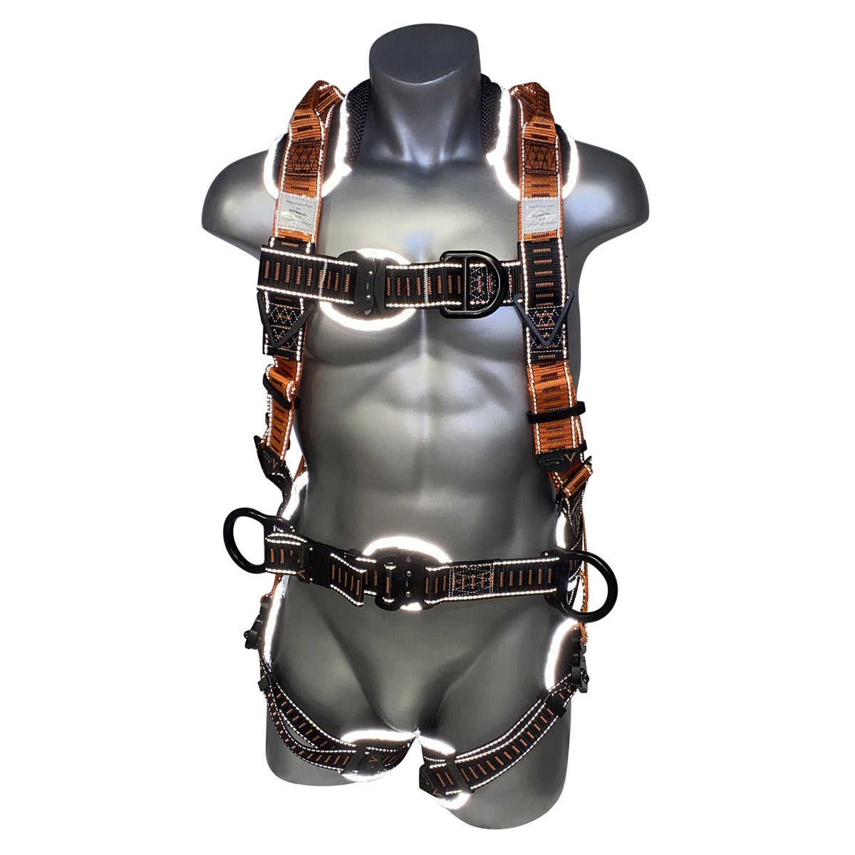 Malta Dynamics B4201 Razorback Elite MAXX harness, reflective stitching