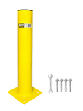 Frontline SB yellow 4.5 in steel safety bollard