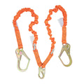 Malta Dynamics C5117 double-leg rebar hook lanyard, front view