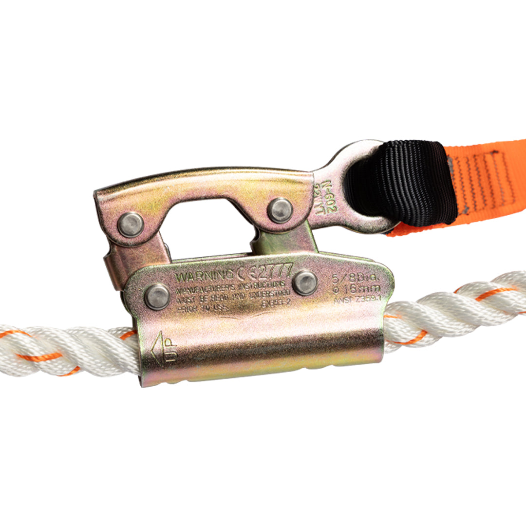 Malta Dynamics C7050 vertical lifeline assembly, kit laid out