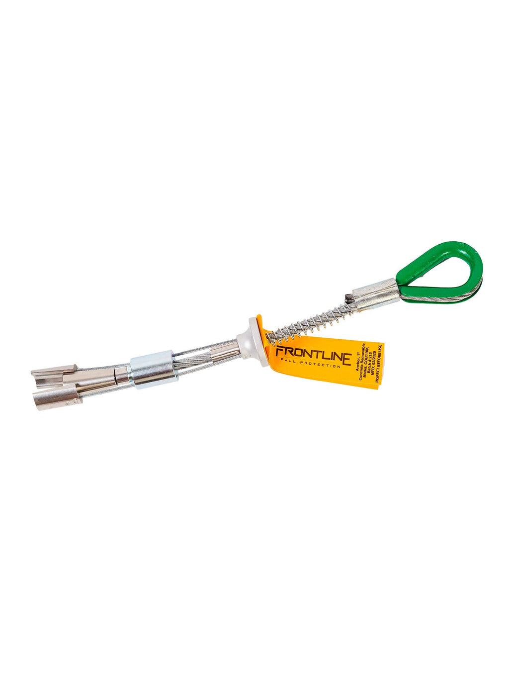 Frontline COB110K anchor bolt installed in a concrete hole