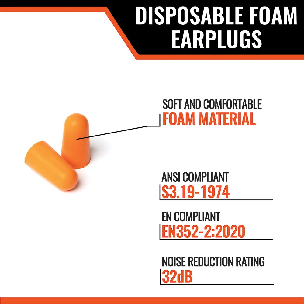 Malta Dynamics EP0001 Disposable Earplugs - View 5