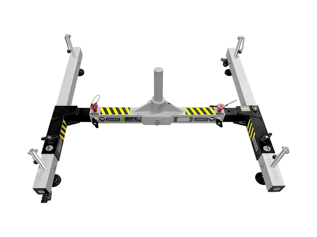 Frontline DAC davit arm on H-base, view 2