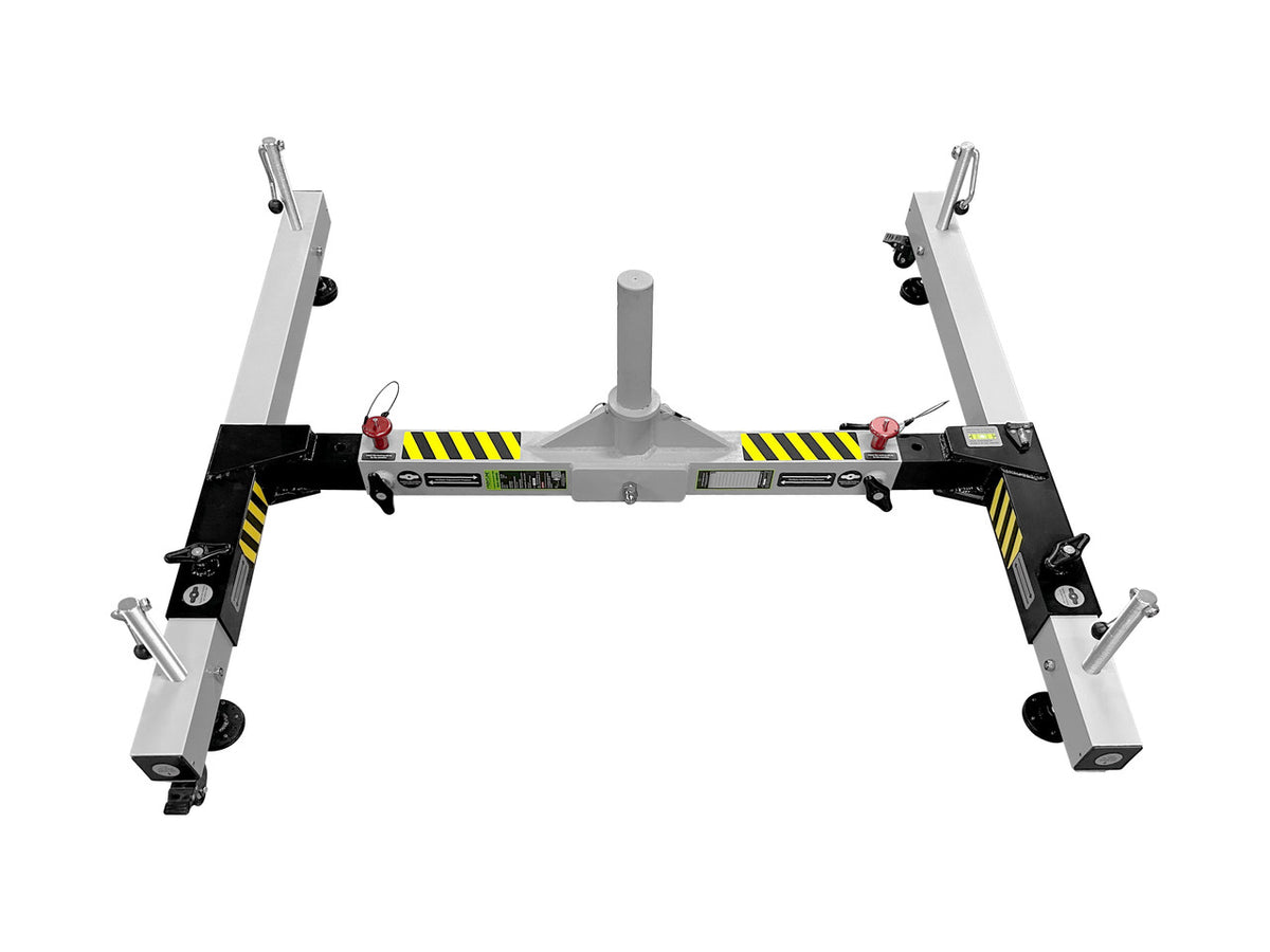 Frontline DAC davit arm on H-base, view 2