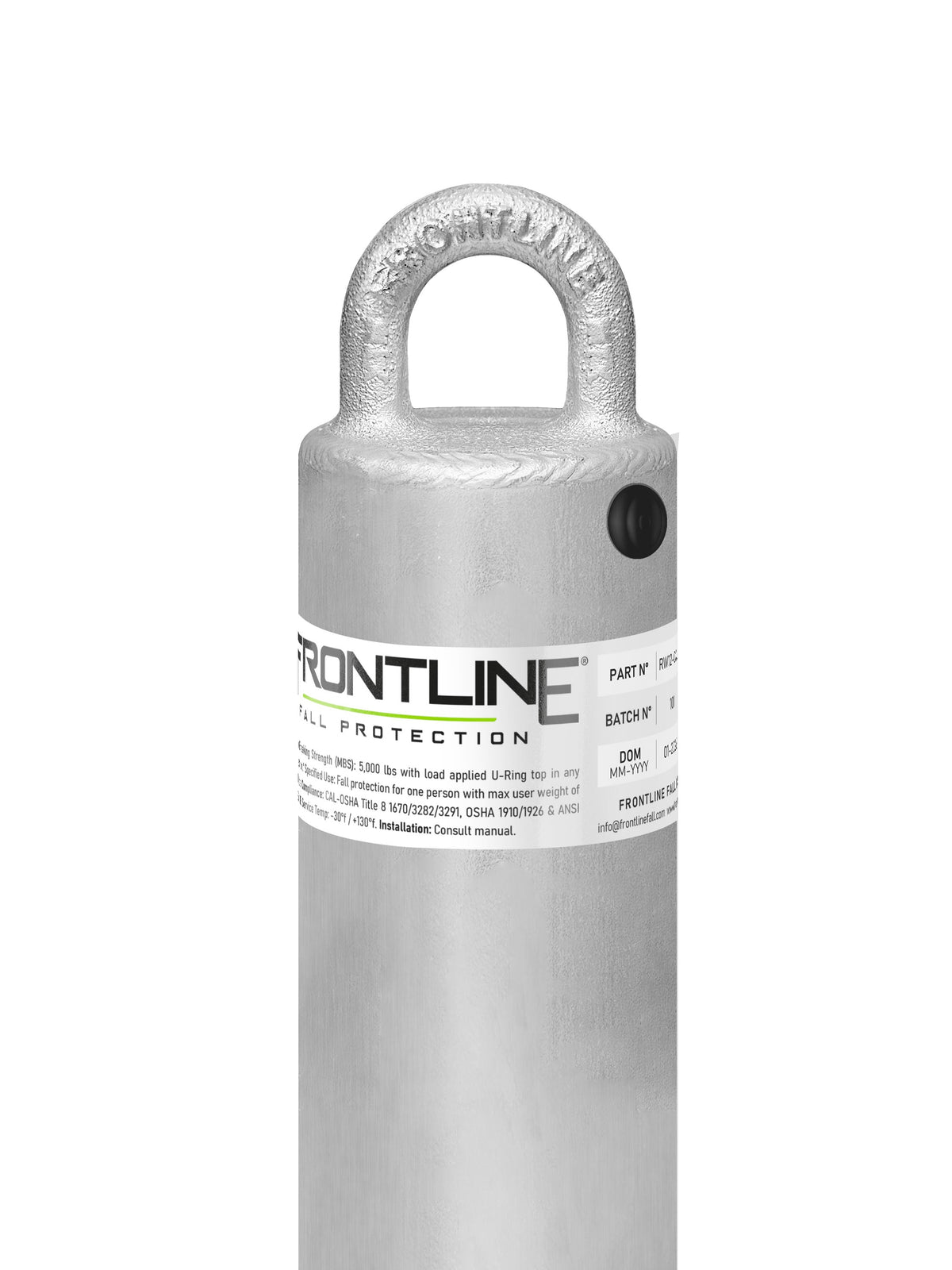 Frontline RW-CAL weld-on commercial anchor, view 3