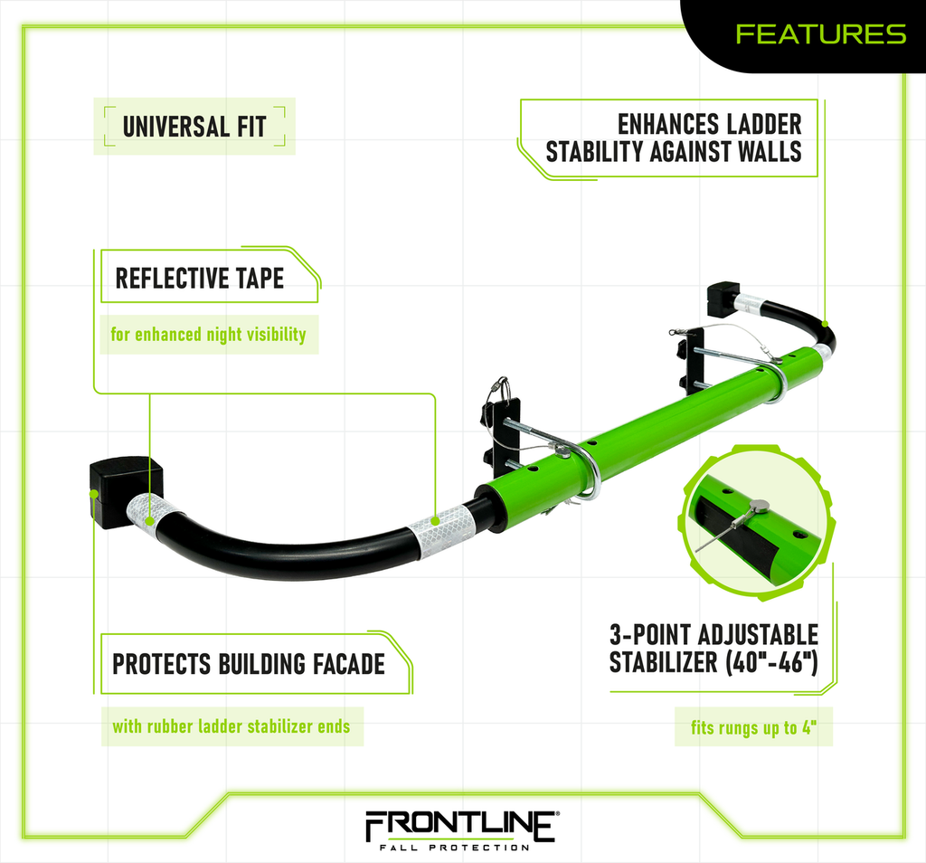 Frontline LAS48 spec sheet 1 of 3, features