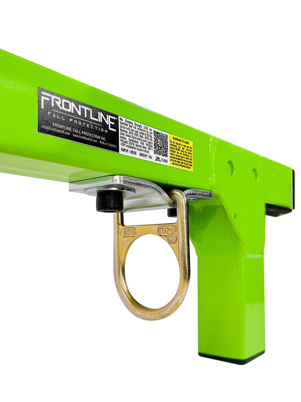 Frontline WDJ50 jamb anchor, protective pad end
