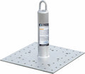 FallTech 78012WCSWE 12" Post Anchor, Welded Eye | ANSI Z359.18