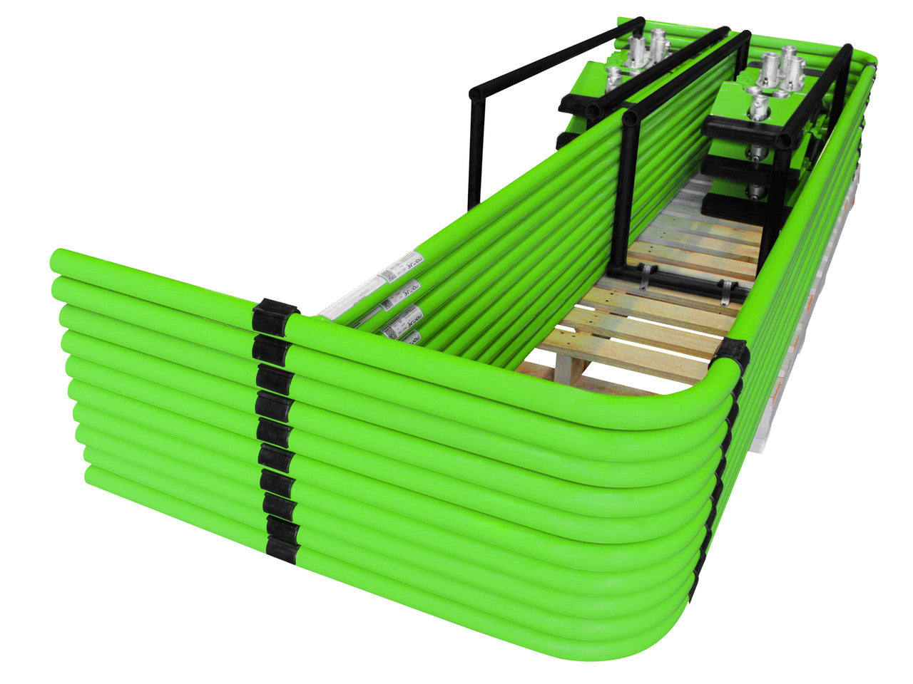 Frontline GUS75 Non-Penetrating Guardrail System Kit – 75' OSHA Compliant Roof Edge Protection Canada