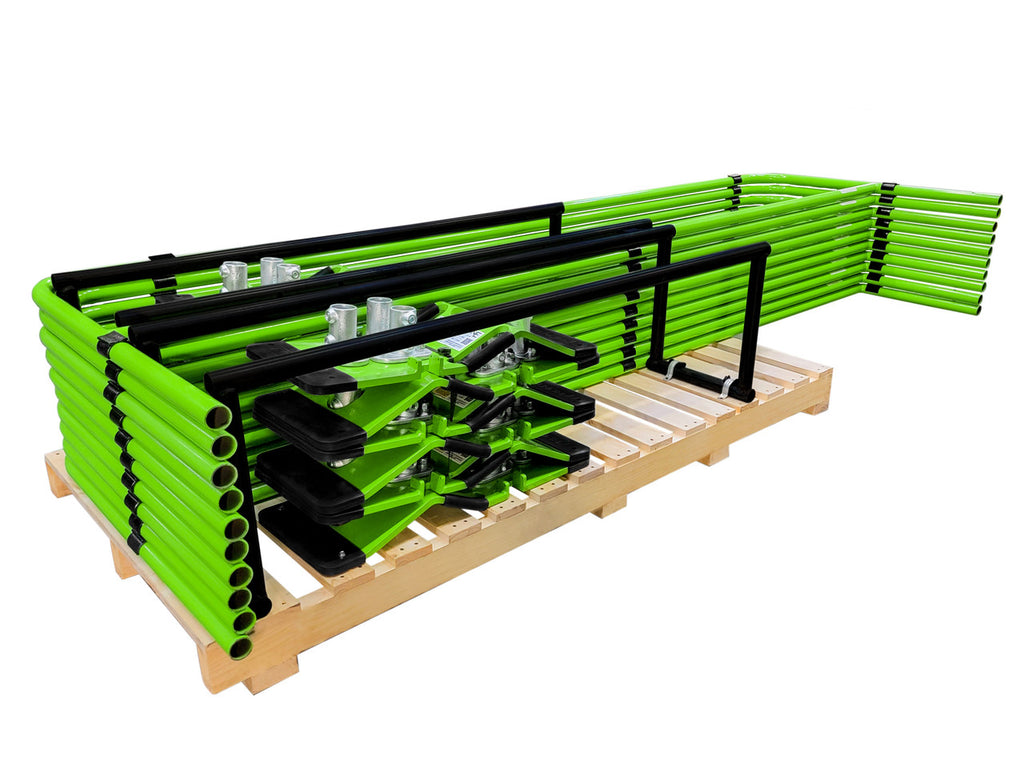 Frontline GUS75 Non-Penetrating Guardrail System Kit – 75' OSHA Compliant Roof Edge Protection Canada