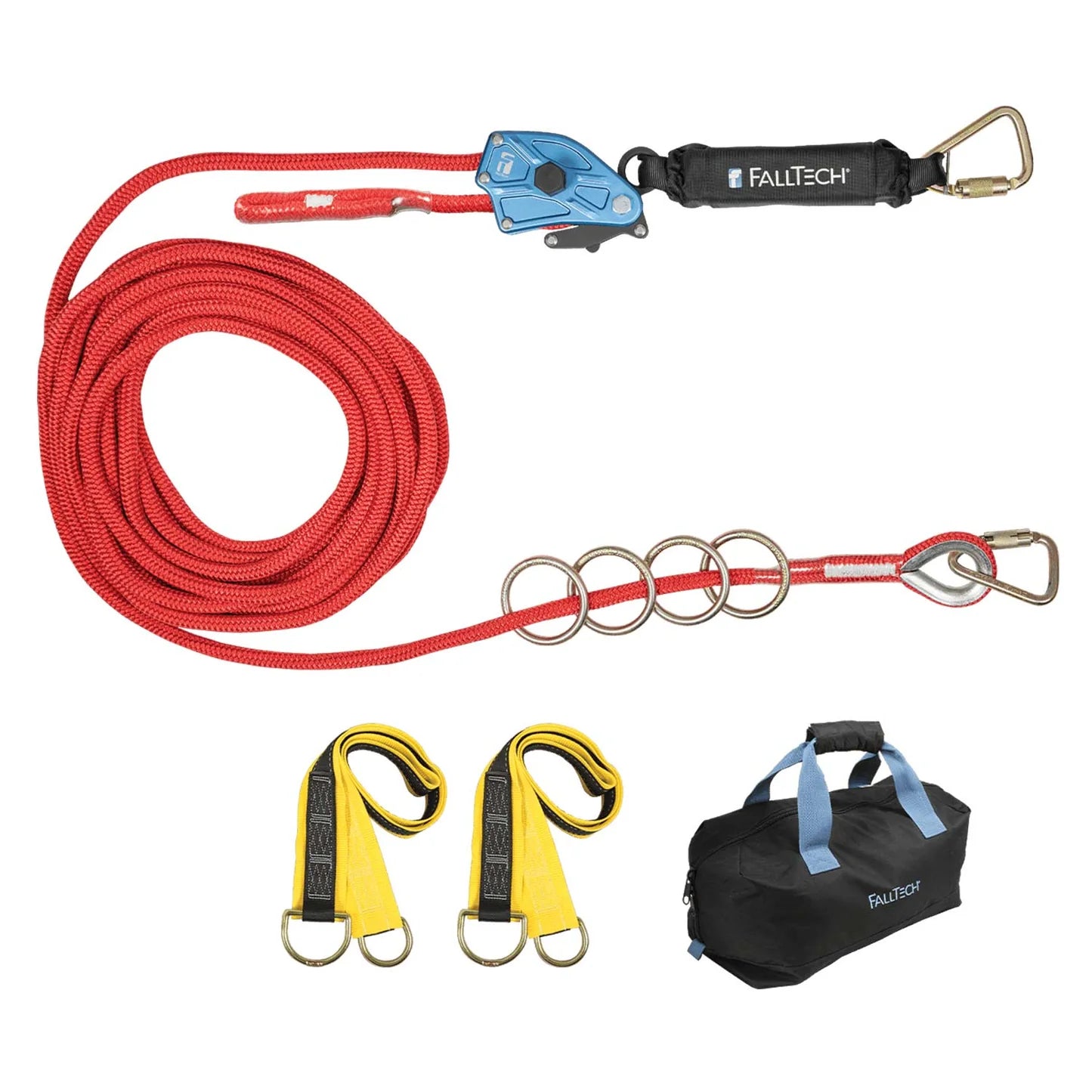 FallTech 772060 | 60' 4-Person Temporary HLL System | CSA Z259.2.5 | Fall Protection Canada