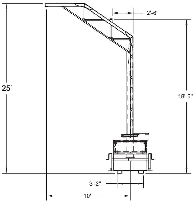 Malta Dynamics X500 Rotating Overhead Anchor, 25 ft | Canada