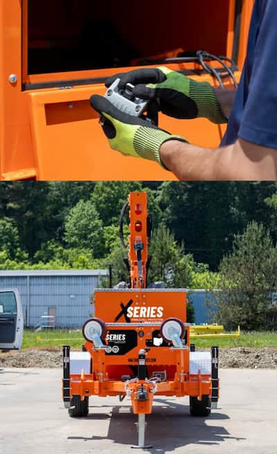 Malta Dynamics X1250 Mobile Grabber, 3 Workers, 34 ft | Canada