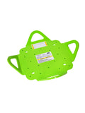 Frontline RO4W multifunction 4-way anchor, safety-green steel, front view