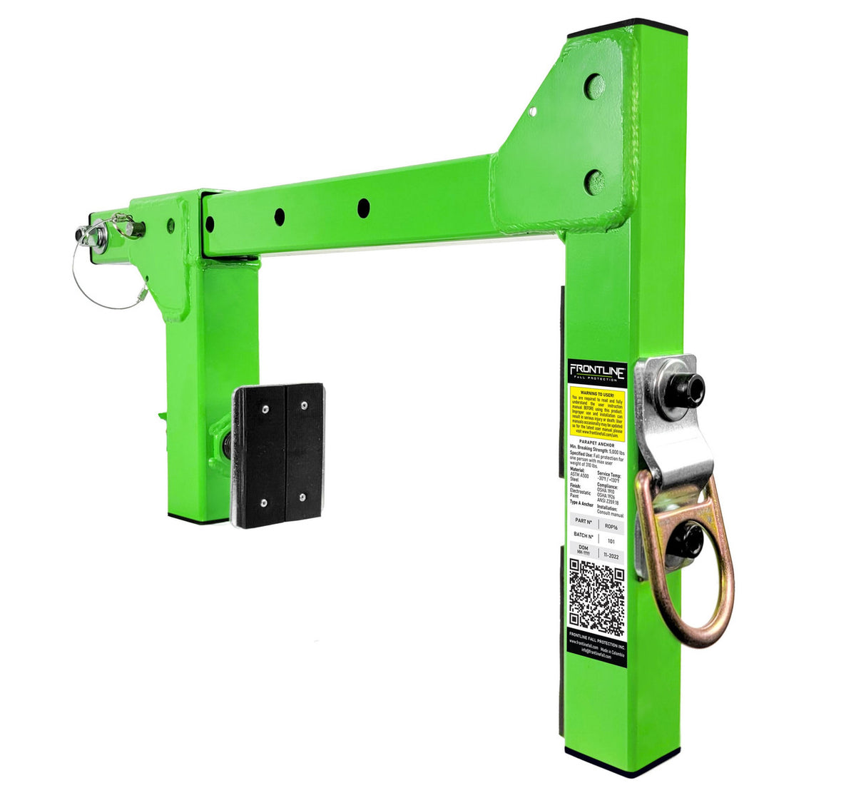 Frontline ROP16 Parapet Adjustable Non-Penetrating Anch | Canada | Fal ...