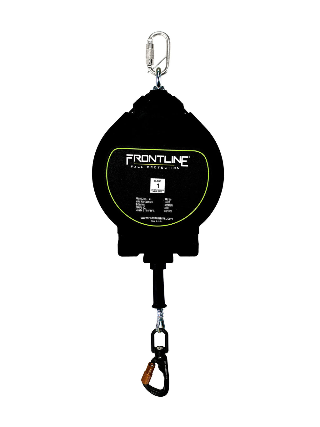 Frontline RPG100 100 ft galvanized cable SRL