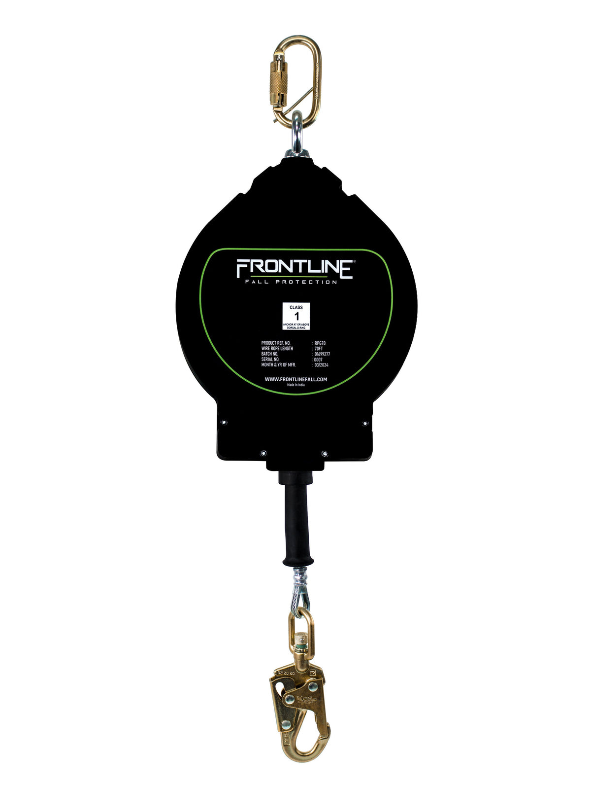 Frontline RPG70 70 ft galvanized cable SRL