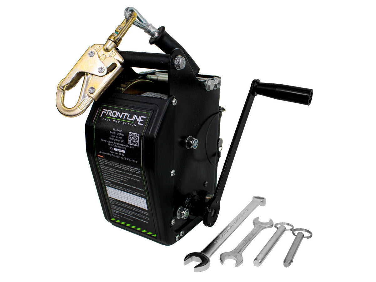Frontline RUW60 winch handle and housing