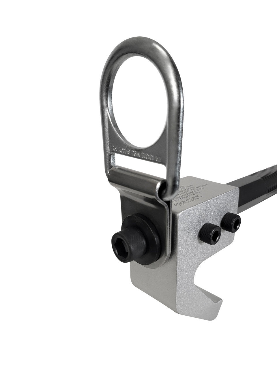 Frontline ST18AV locking adjuster and aluminum jaw, close-up