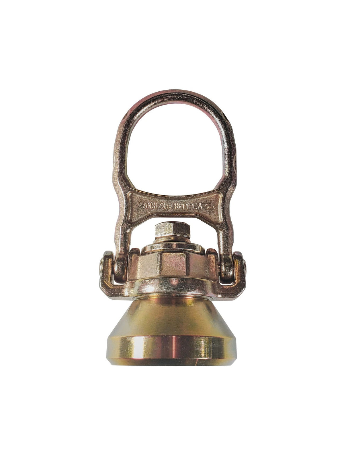 Frontline STWD5K ALPHA swivel steel anchor with weld-on puck