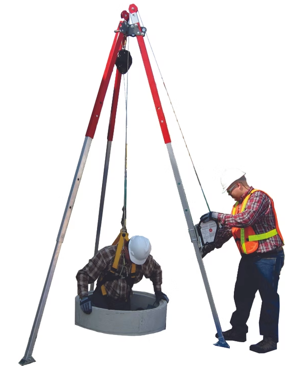 Safety Direct Confined Space Tripod + Winch Kit
