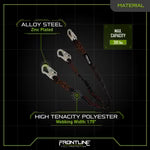 Frontline LIS62S Combat™ 6' Double Leg Snaphook Shock Absorbing Lanyard | ANSI Z359.13 | Canada