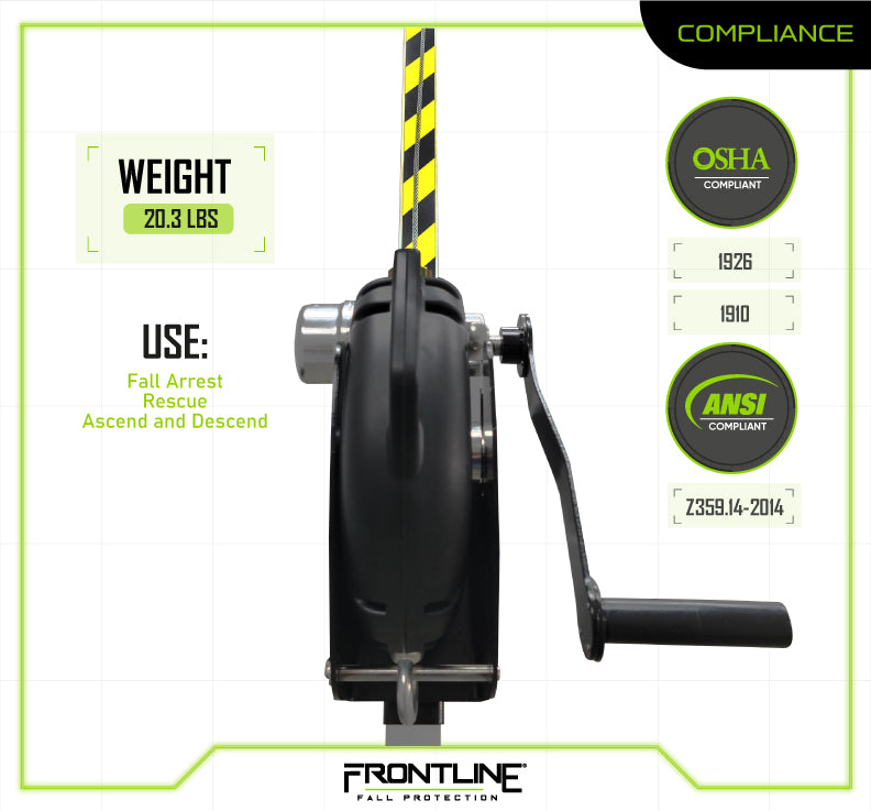 Frontline RPG603W 3-way SRL specifications chart 3