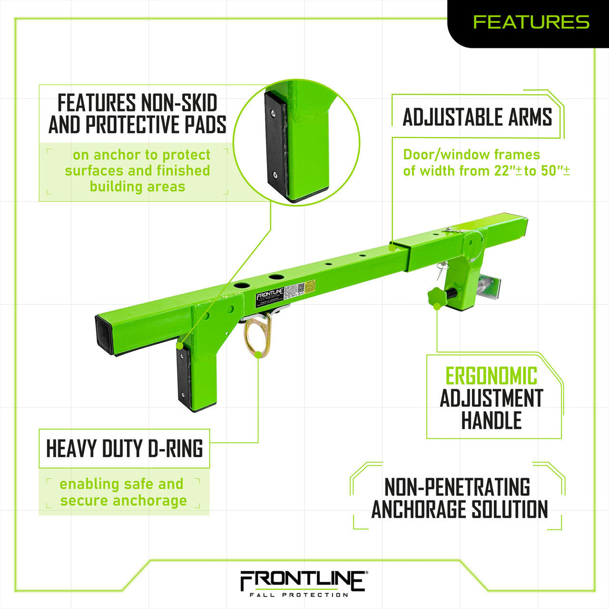 Frontline WDJ50 feature sheet
